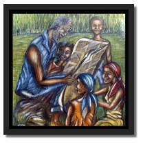 Haiti green and literate